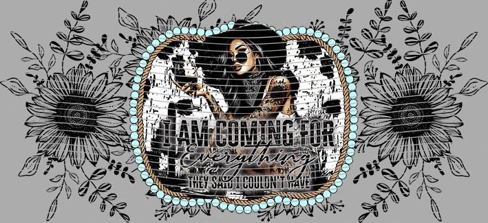 16oz Sunflower Girl-SU-419